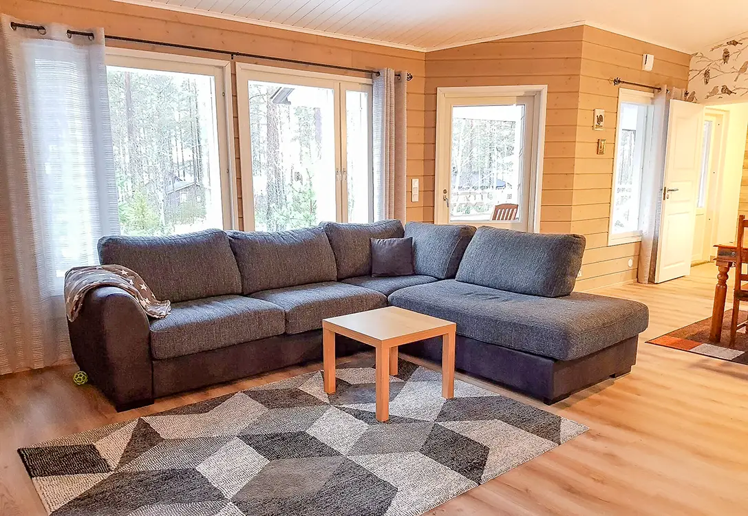 Comfy sofa in Lomahuvila Metso
