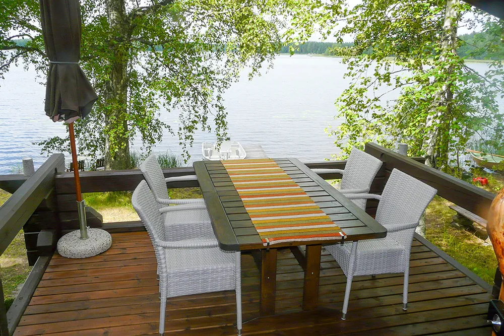 Island Cottage in Saimaa terrace