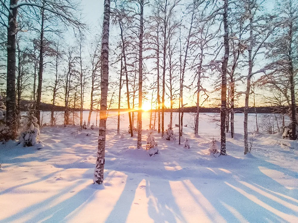Winter in the Lakeland region