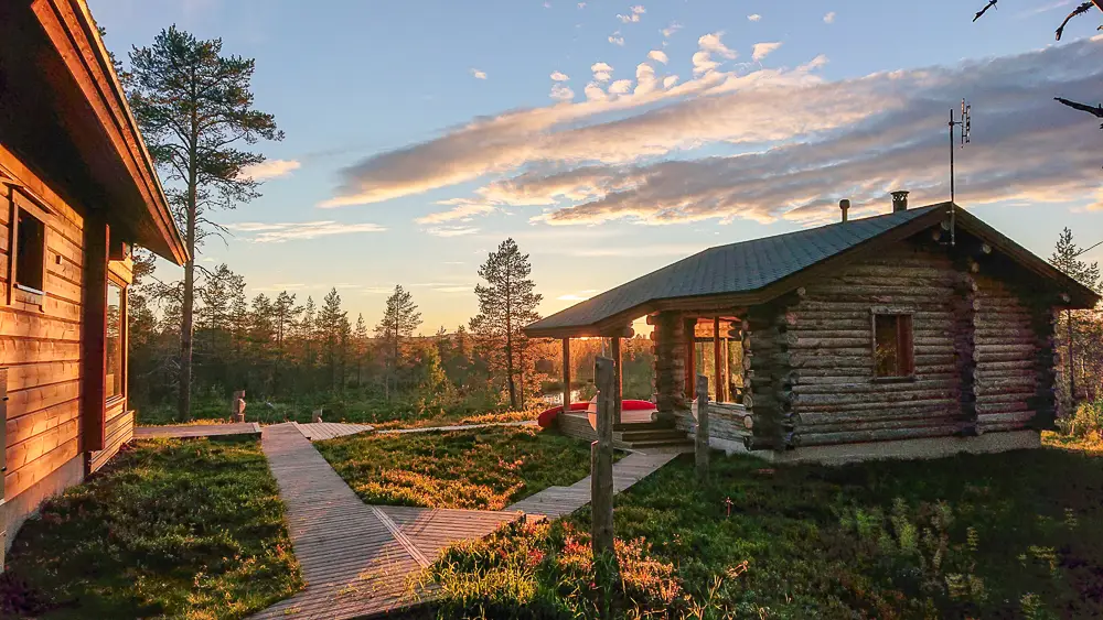 Autumn cabin