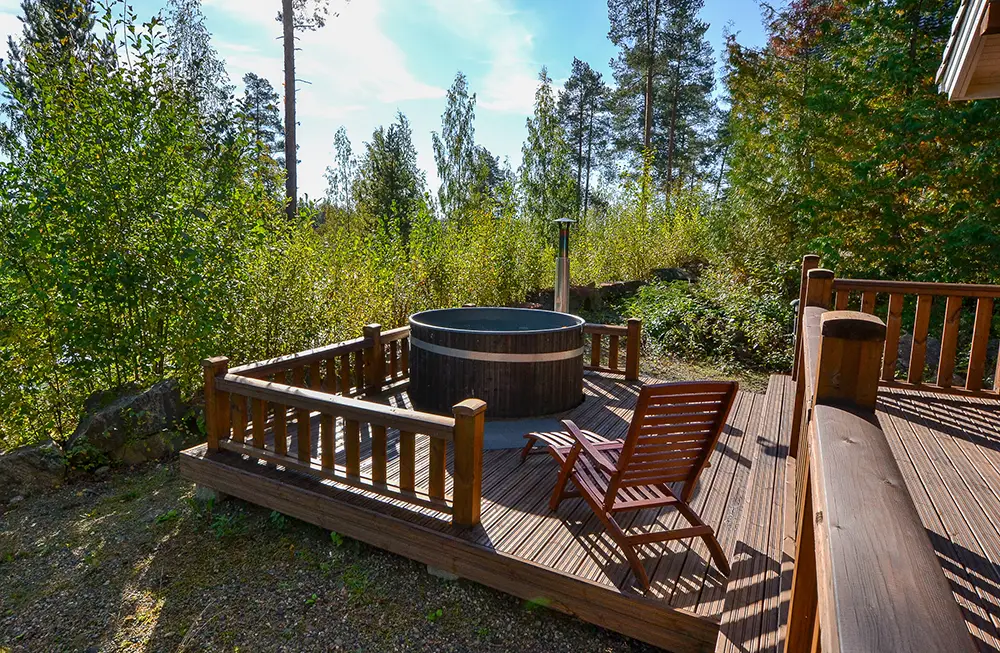Tahko Hills hot tub