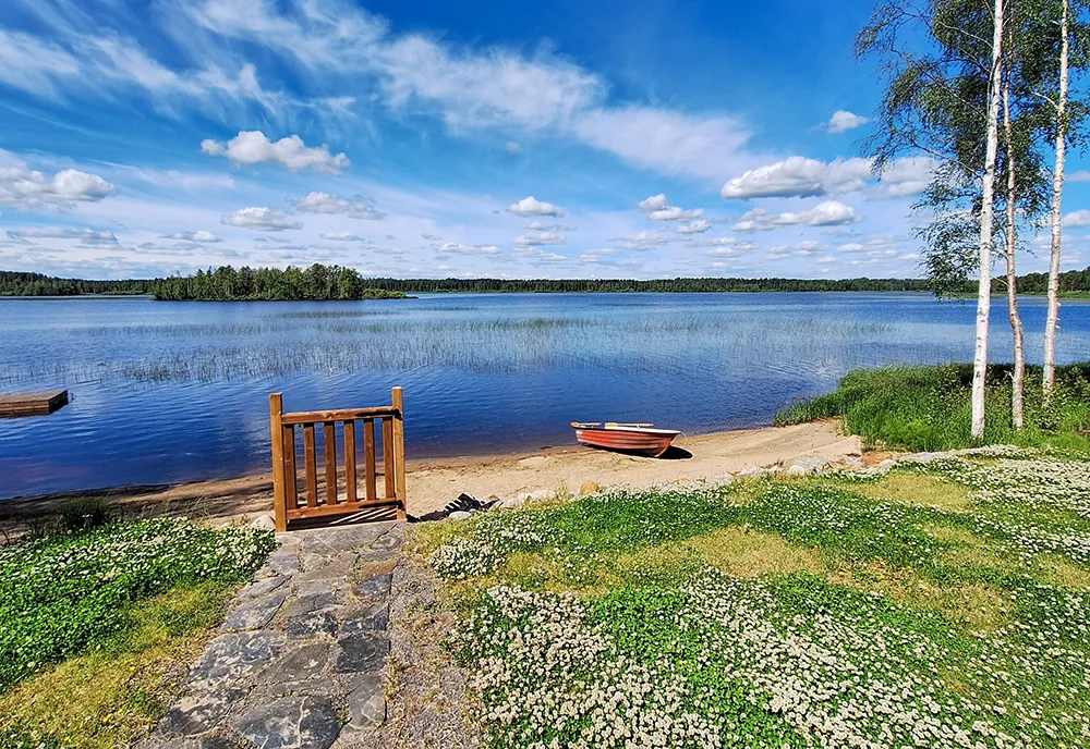 Beach at Villa Kotiranta