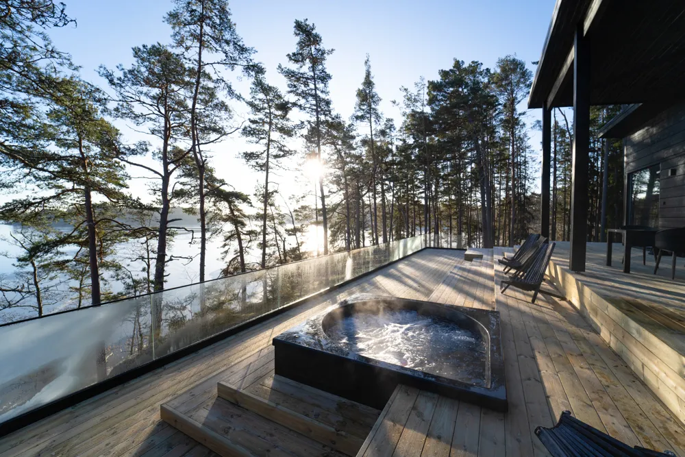 Seaside terrace in Villa Sifre