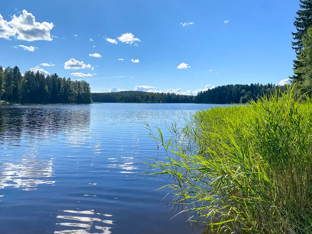 Lake view at Vilppulan huvila
