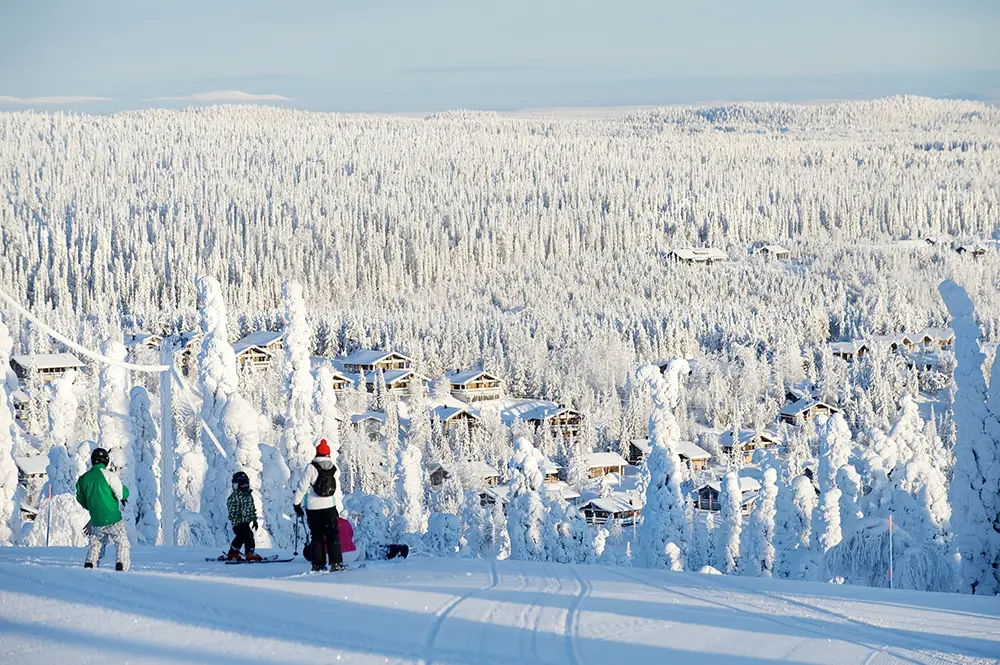 Winter in Ruka, Northern Finland - Photo: Visit Finland